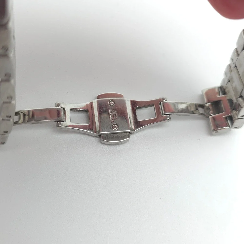Michael Kors MK-5092 Watch Womens Silver Stainless Mother of Pearl Chronograph
